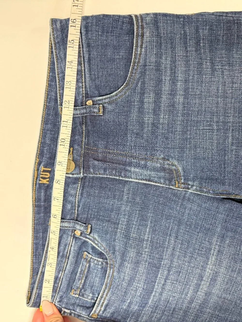 Kut from the Kloth Ankle Straight Leg Jeans - Picture 14 of 16
